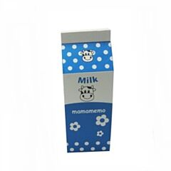 Kaufladen - Milch aus Holz - Blau - MaMaMeMo