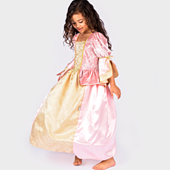 Verkleidung - Prinzessinnenkleid Stella rosa, 6-8 Jahre - Den goda fen