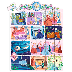 Djeco Puzzle - Story Puzzle, Cinderella - 54 Teile. Spielzeug