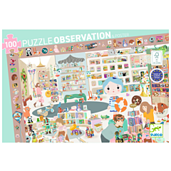 Djeco Puzzle - Observation The Little Shop - 100 Teile. Spielzeug