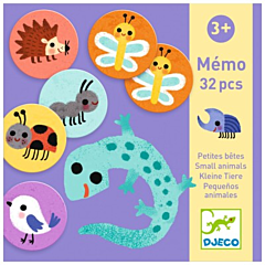 Djeco - Memory - Small Animals. Tolles Spielzeug