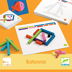 Djeco - Spiele für Kinder - Eduludo - Batonnix. Spielzeug