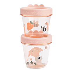 Done by deer - Essensdose 2 st 150 ml - Tiny farm - Powder