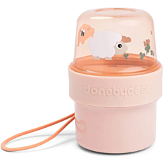Done by deer - to go 2-way Snack Behälter - Tiny farm - Powder