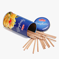 Kaufladen - Spaghetti in der Dose. Spielzeug