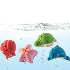 Wasserspielzeug - Meerestiere - 4 St. - Ökologisch von PlanToys