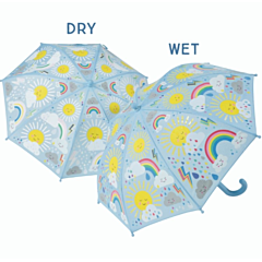 Floss & Rock - Regenschirm mit Farbwechsel - Sun & Clouds