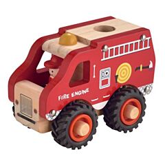 Feuerwehrauto mit gummiräder - Magni