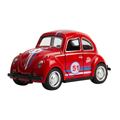 Spielzeugauto - Volkswagen Beetle Herbie, Rot - Magni. Spielzeug