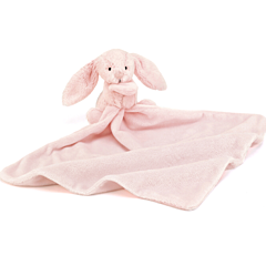 Jellycat Schmusetuch - Bashful Pink Bunny. Perfektes Geburtsgeschenk oder Geschenk zur Taufe