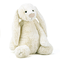 Jellycat Kuscheltier - Hase, 36 cm - Bashful Cream Bunny. Tolles Spielzeug und schönes Taufgeschenk
