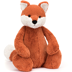 Jellycat Kuscheltier - Fuchs - 67 cm - Bashful Fox Cub Really Big. Spielzeug, Taufgeschenk