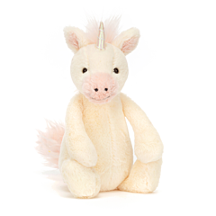 Jellycat Kuscheltier - Einhorn 18 cm - Bashful Unicorn Little. Spielzeug, Taufgeschenk