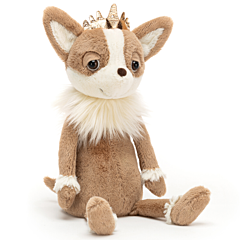 Jellycat Kuscheltier - Hund - 31 cm - Princess Chihuahua. Spielzeug, Taufgeschenk