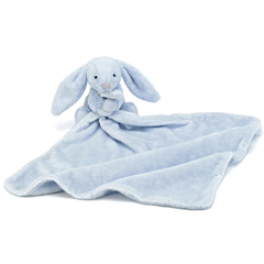 Jellycat Schmusetuch - Bashful Blue Bunny. Perfektes Geburtsgeschenk oder Geschenk zur Taufe