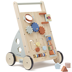 Kids Concept - Lauflernwagen - Aktivitätstafel, Edwin - Spielzeug