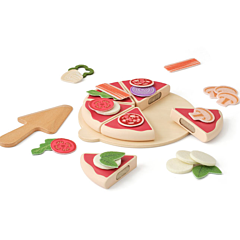 Kids Concept - Kaufladen - Pizza und Pizzaschneider. Spielzeug