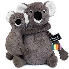 Kuscheltier - Koala mit Baby - 35 cm - Grau - Les deglingos. Spielzeug, Taufgeschenk