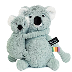 Kuscheltier - Koala mit Baby - 35 cm - Minze - Les deglingos. Taufgeschenk