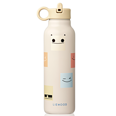 Liewood Trinkflasche - Falk water bottle - Smiley Sand - 500 ml