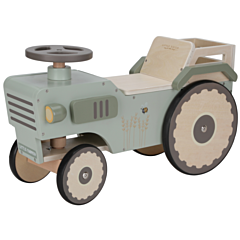 Rutschauto aus Holz - Traktor, Little Farm - Little Dutch. Spielzeug, Taufgeschenk