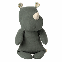 Maileg Kuscheltier - Safari friends small rhino Pine - 23 cm. Spielzeug, Taufgeschenk