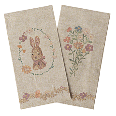 Maileg - Papierservietten - Lapin de Pâques - Sand/rose