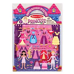 Wiederbenutzbare Gummisticker - Princess - Melissa & Doug