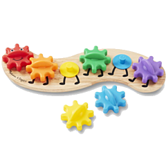 Aktivitätstafel, Zahnradspiel - Melissa & Doug. Spielzeug