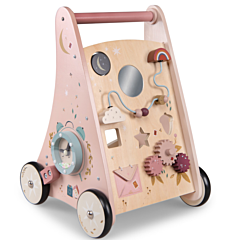 Lauflernwagen - Aktivitätstafel - Après la pluie - Moulin Roty. Spielzeug, Taufgeschenk
