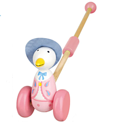 Schiebspielzeug - Jemima Puddle-Duck - Orange Tree Toys. Spielzeug, Taufgeschenk