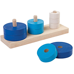 Spielzeug Stapel - Trio - PlanToys. Tolles Spielzeug