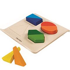 Puzzle - Form und Farben - Ökologisch von PlanToys
