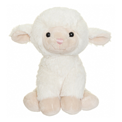 Teddykompaniet Kuscheltier - Lamm, Teddy Farm - 18 cm. Spielzeug, Taufgeschenk