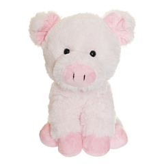 Teddykompaniet Kuscheltier - Schwein, Teddy Farm - 18 cm. Spielzeug, Taufgeschenk