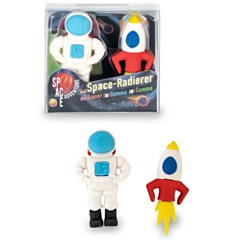 Radierer - Space adventure - Rakete - 2 st