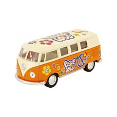 Spielzeugauto - VW Classical Bus - Hippie - Orange